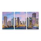 Quadro Decorativo Cidade Miami Para Sala Escritório Quadro Decorativo Cidade Miami Para Sala Escritório