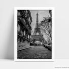 Quadro Decorativo Cidade Paris em Moldura Caixa