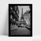 Quadro Decorativo Cidade Paris em Moldura Caixa