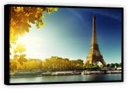 Quadro Decorativo Cidade Paris Torre Eiffel Grande Tela Canvas Premium