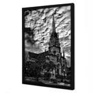 Quadro Decorativo Cidade Petropólis em Moldura Caixa