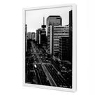 Quadro Decorativo Cidade São Paulo em Moldura Caixa