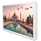 Quadro Decorativo Cidade Taj Mahal em Moldura Caixa