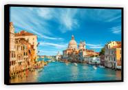 Quadro Decorativo Cidade Veneza Itália Grande Tela Canvas Premium