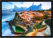 Quadro Decorativo Cidades Países Portugal Paisagem Salas Quartos Com Moldura RC006