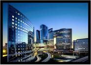 Quadro Decorativo Cidades Paris França Centro Financeiro Paisagem Quartos Salas Com Moldura RC095 Quadro Decorativo Cidades Paris França Centro Financeiro Paisagem Quartos Salas Com Moldura RC095