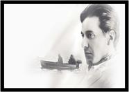 Quadro Decorativo Cinema O Poderoso Chefão The Godfather Filmes Quartos Salas Com Moldura RC030