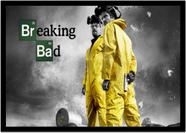 Quadro Decorativo Cinema Séries Breaking Bad Filmes Quartos Salas Com Moldura RC035
