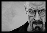 Quadro Decorativo Cinema Séries Breaking Bad Filmes Quartos Salas Com Moldura RC037 Quadro Decorativo Cinema Séries Breaking Bad Filmes Quartos Salas Com Moldura RC037