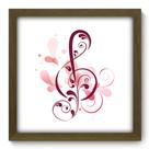 Quadro Decorativo - Clave de Sol - 33cm x 33cm - 053qdgm