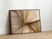 Quadro Decorativo com Moldura Acrilico Cristal Luxo Vidro Abstrato Palha para Sala de Estar, Quarto e Escritório, Hall Horizontal Quadro Decorativo com Moldura Acrilico Cristal Luxo Vidro Abstrato Palha para Sala de Estar, Quarto e Escritório, Hall Horizontal