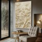 Quadro Decorativo com Moldura Caixa Bambusal Relevo para parede Sala, Quarto e Escritório
