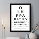 Quadro Decorativo Como se Fosse a Primeira e Ultima Vez 24x18cm
