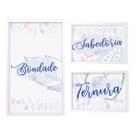 Quadro Decorativo Conjunto As Virtudes Femininas