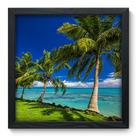 Quadro Decorativo - Coqueiros - 33cm x 33cm - 145qnpbp