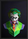 Quadro Decorativo Coringa Joker Decorações Com Moldura G01