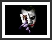Quadro Decorativo Coringa Joker Decorações Com Moldura