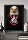 Quadro Decorativo Corinthians o melhor do topo - Com Vidro Tamanho:21cm x 30cm (A4)
