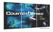 Quadro Decorativo Counter Strike 120x60 em tecido Quadro Decorativo Counter Strike 120x60 em tecido