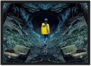 Quadro Decorativo Dark Séries Cinema Salas Quartos Decorações Com Moldura G03