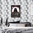 Quadro Decorativo Darth Vader e Stormtrooper 45x34cm Quadro Decorativo Darth Vader e Stormtrooper 45x34cm