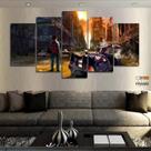 Quadro Decorativo De Volta Para O Futuro 3x 130x63 em tecido