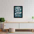 Quadro Decorativo Deixe Ir O que Não Te Pertence 45x34cm Quadro Decorativo Deixe Ir O que Não Te Pertence 45x34cm
