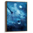 Quadro decorativo Dente de Leão com Gotas de Serenidade - Art Canvas