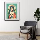 Quadro Decorativo Desenho Nossa Senhora Do Carmo