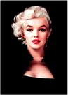 Quadro Decorativo Design Moda Fashion Marilyn Monroe Com Moldura RC035