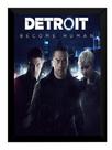 Quadro Decorativo Detroit Become Huma Game Poster Moldurado