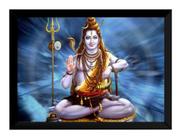 Quadro Decorativo Deus Shiva Índia Hinduísmo Arte