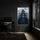 Quadro Decorativo Deusa Hecate - 70x50cm Quadro Decorativo Deusa Hecate - 70x50cm