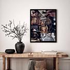Quadro Decorativo Direito Colagem - 70x50cm