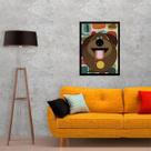 Quadro Decorativo Dog- Filme The Secret Life os Pets 45x34cm