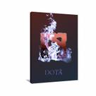 Quadro decorativo Dota 2 - Jogos - Tela em Tecido