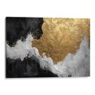 Quadro decorativo Dourado Encontro de Luz e Sombra - Art Canvas