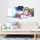Quadro decorativo Dragon Ball Goku Para Quarto 125x60