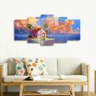 Quadro decorativo Dragon Ball Kame House Mosaico 125x60