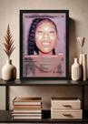 Quadro Decorativo Drake Her Loss (Colored) Com Vidro Tamanho:21cm x 30cm (A4)