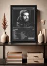 Quadro Decorativo Drake Scorpion (Colored) Com Vidro Tamanho:21cm x 30cm (A4)