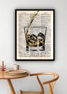 Quadro Decorativo Drink Bar Vintage - 70x50cm