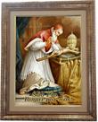Quadro decorativo e religioso do Santo Papa Pio V, modelo 02 Tamanho 53x43cm. Angelus.