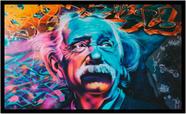 Quadro Decorativo Einstein Abstrato Física Laboratório Salas Casa Quartos Com Moldura RC000