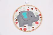 Quadro Decorativo Elefante 25 cm