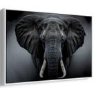 Quadro decorativo Elefante Majestoso na Névoa Ancestral - Art Canvas Quadro decorativo Elefante Majestoso na Névoa Ancestral - Art Canvas