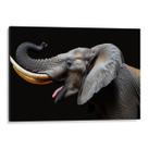 Quadro decorativo Elefante Sereno Entre Laços Eternos - Art Canvas Quadro decorativo Elefante Sereno Entre Laços Eternos - Art Canvas