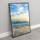 Quadro Decorativo Em Canvas Beira-Mar