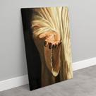 Quadro Decorativo Em Canvas Motivacional Mão Direita De Jesus