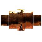 Quadro Decorativo em Mosaico MDF Attack on Titan 115x60cm